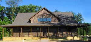 home-with-pioneer-log-siding